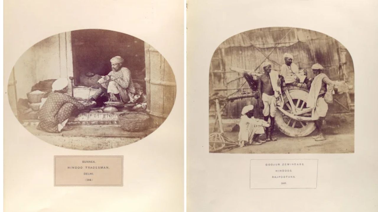 ऐतिहासिक रूप से जाति व्यवस्था व्यवसाय के साथ जुड़ी है. बनिया जैसी वैश्य जातियों को व्यपार और शूद्रों को कृषि अर्थव्यवस्था में उत्पादन तथा श्रम का कार्य सौंपा गया है. न्यू यॉर्क पब्लिक लाईब्रेरी