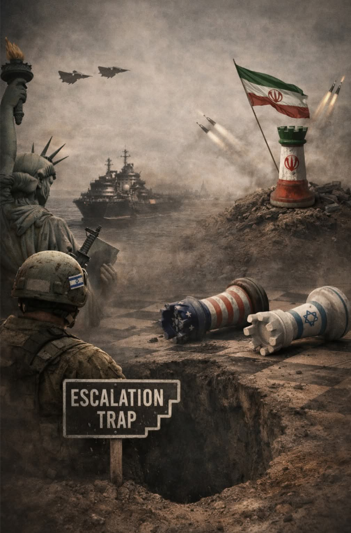 अगर अमेरिका ‘कब्ज़ा’ करने के मक़सद से ईरान में उतरता है, तो यह अमेरिका के लिए एस्केलेशन ट्रैप साबित होगा